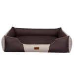 Comfort kutyaágy és macskaágy – barna és bézs – 1. kép