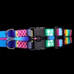 Mozaik nyakörv – Fekete mozaik – 16mm / 30-47cm – 1. kép