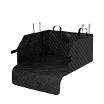 Csomagtartó védő takaró kutya szállításához – Fekete – 1. kép