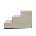 Inari lépcső – 3 fokos, 30cm magas – bézs – 1. kép