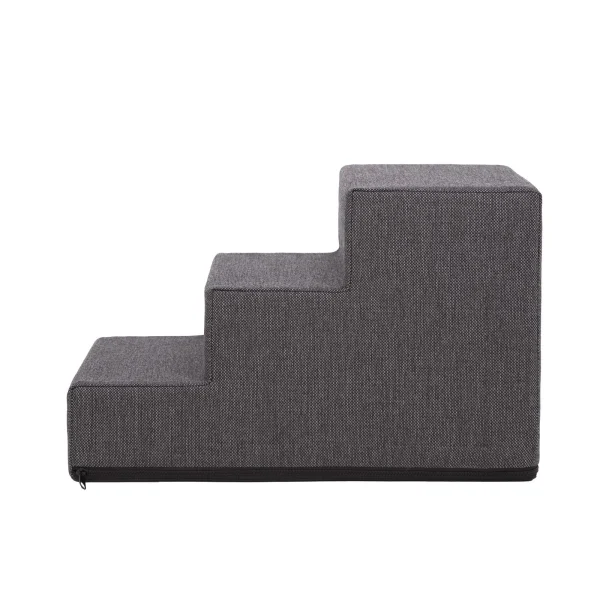 Inari lépcső - 3 fokos, 30cm magas - grafitszürke