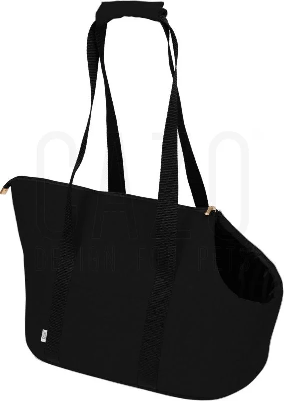 Standard kutya hordozó táska - fekete - 30x40x24cm