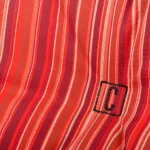 Luxury Soft Stripes Red bőr kutyaágy – 2. kép