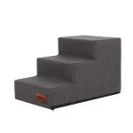Inari lépcső – 3 fokos, 30cm magas – grafitszürke – 2. kép