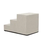 Inari lépcső – 3 fokos, 30cm magas – bézs – 3. kép