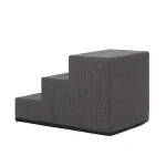 Inari lépcső – 3 fokos, 30cm magas – grafitszürke – 3. kép