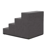Inari lépcső – 4 fokos, 40cm magas – grafitszürke – 3. kép