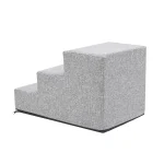 Inari lépcső – 3 fokos, 30cm magas – világosszürke – 3. kép