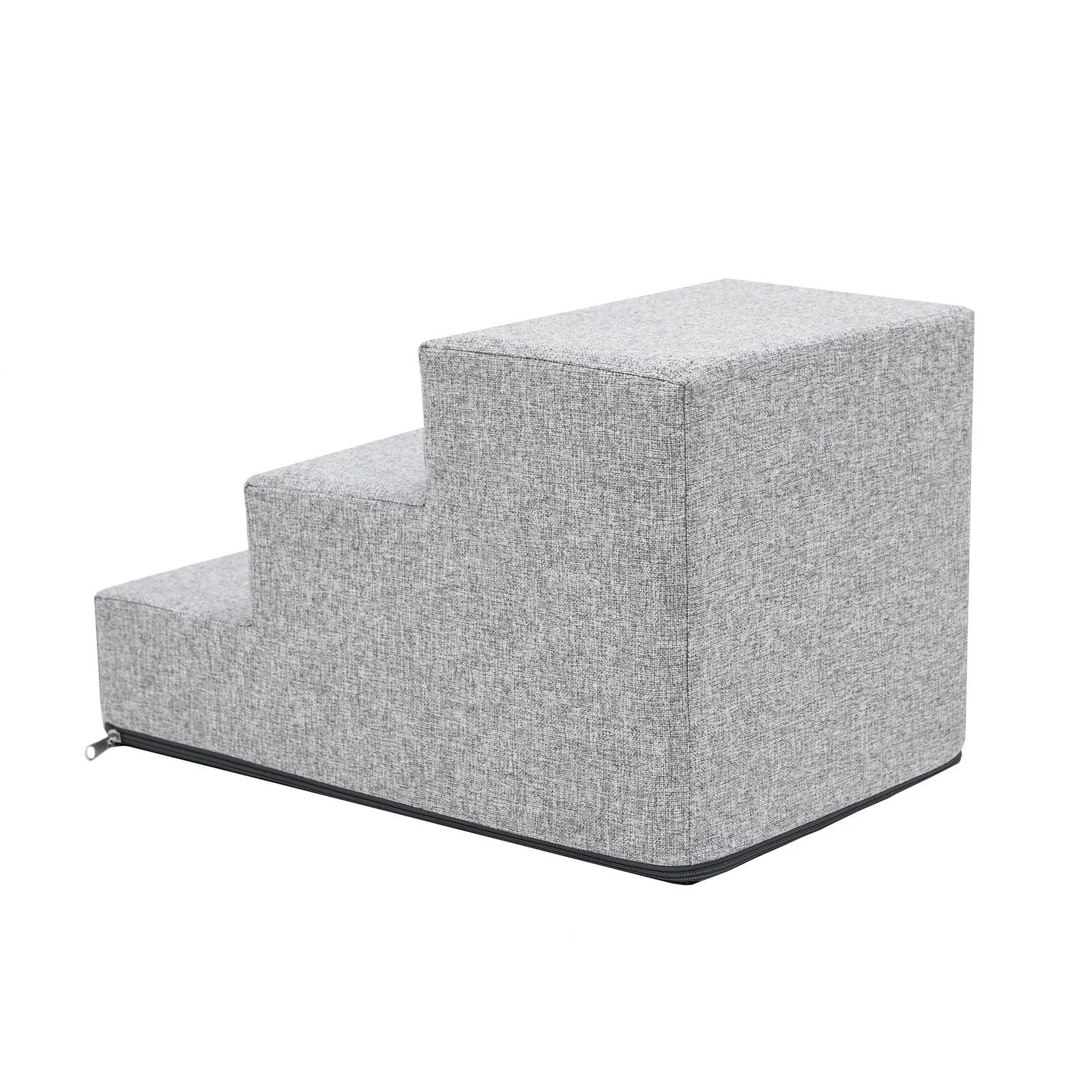 Inari lépcső - 3 fokos, 30cm magas - világosszürke