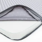 Light matrac kutyáknak és cicáknak  – világos szürke, fehér pöttyös – 4. kép