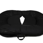 Ponton Comfort kutyaágy és macskaágy – fekete piros szegéllyel – 4. kép