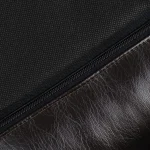 Luxury Soft Stripes Red bőr kutyaágy – 4. kép