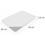 Light matrac kutyáknak és cicáknak – sötét barna – 5. kép