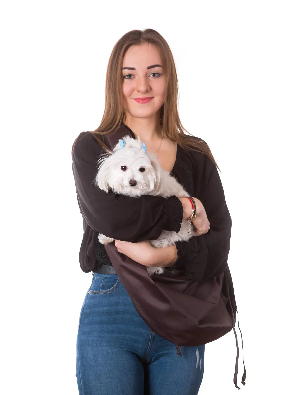 Juliette kutya és cica hordozó táska - barna