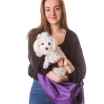 Juliette kutya és cica hordozó táska – lila – 5. kép