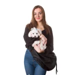 Juliette kutya és cica hordozó táska – fekete – 5. kép