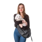 Juliette kutya és cica hordozó táska – grafitszürke – 5. kép