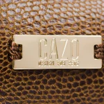 Classy puha bőr kutyaágy hatszögletű –  barna – 5. kép