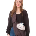 Juliette kutya és cica hordozó táska – barna – 7. kép